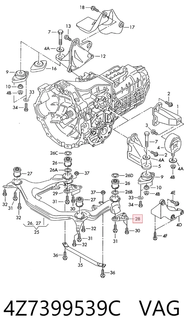  4Z7399539C VAG