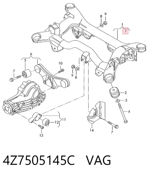  4Z7505145C VAG