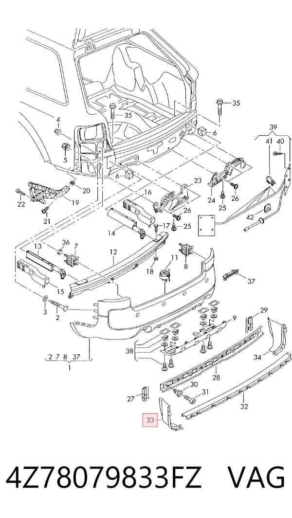  4Z78079833FZ VAG