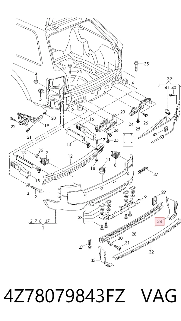  4Z78079843FZ VAG