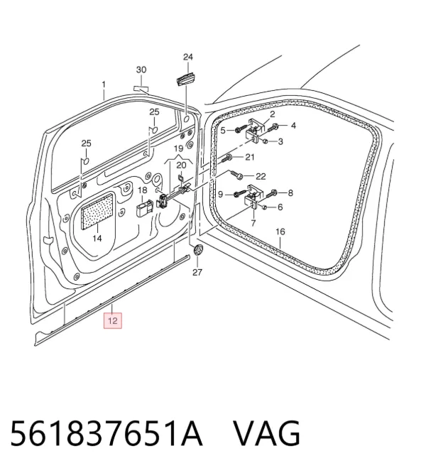  561837651A VAG