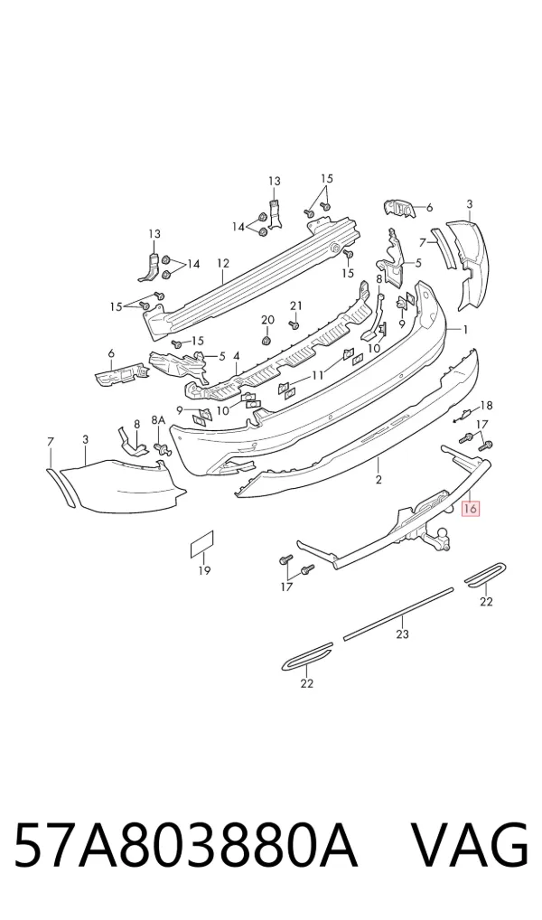  57A803880A VAG