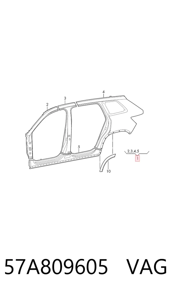  57A809605 VAG