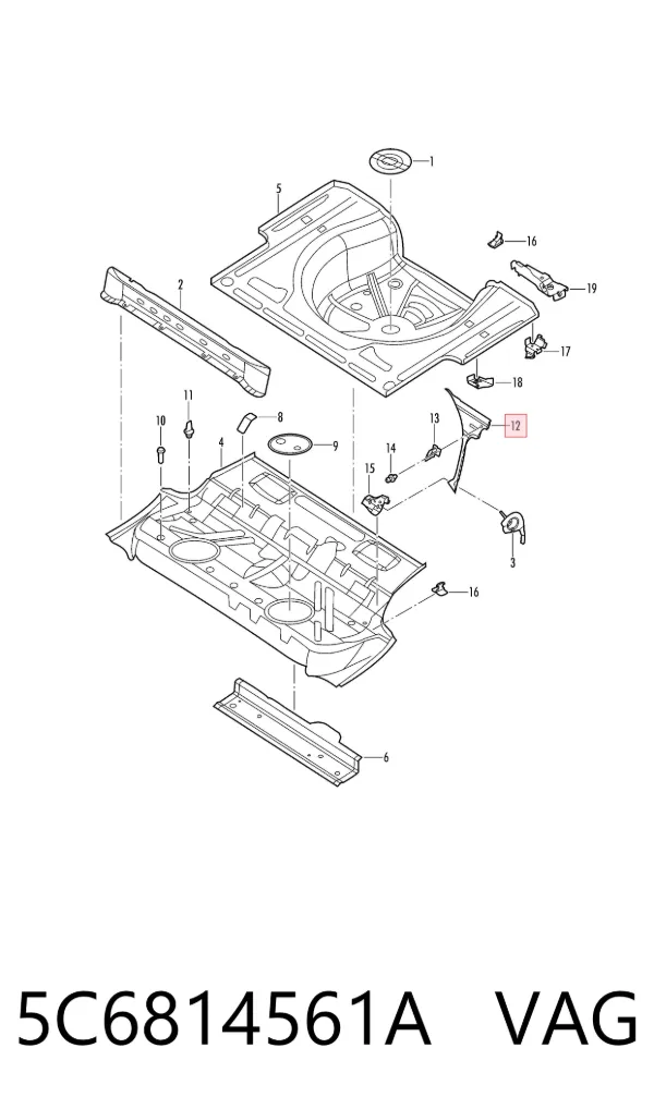  5C6814561A VAG