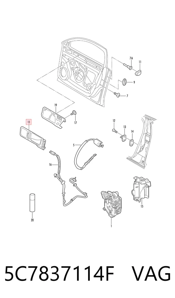  5C7837114F VAG