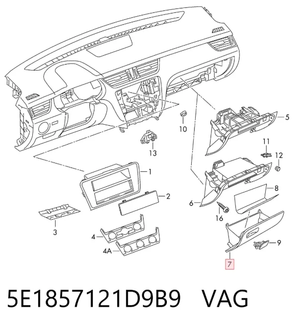  5E1857121D9B9 VAG