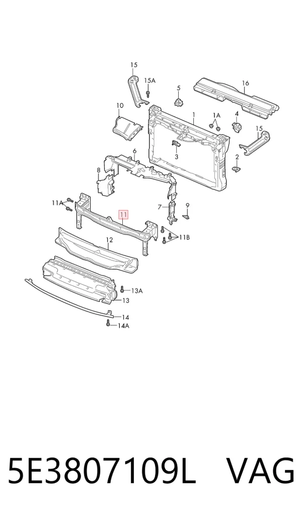  5E3807109L VAG