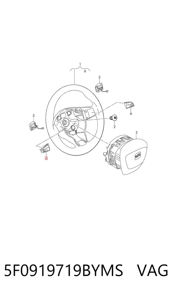  5F0919719BYMS VAG
