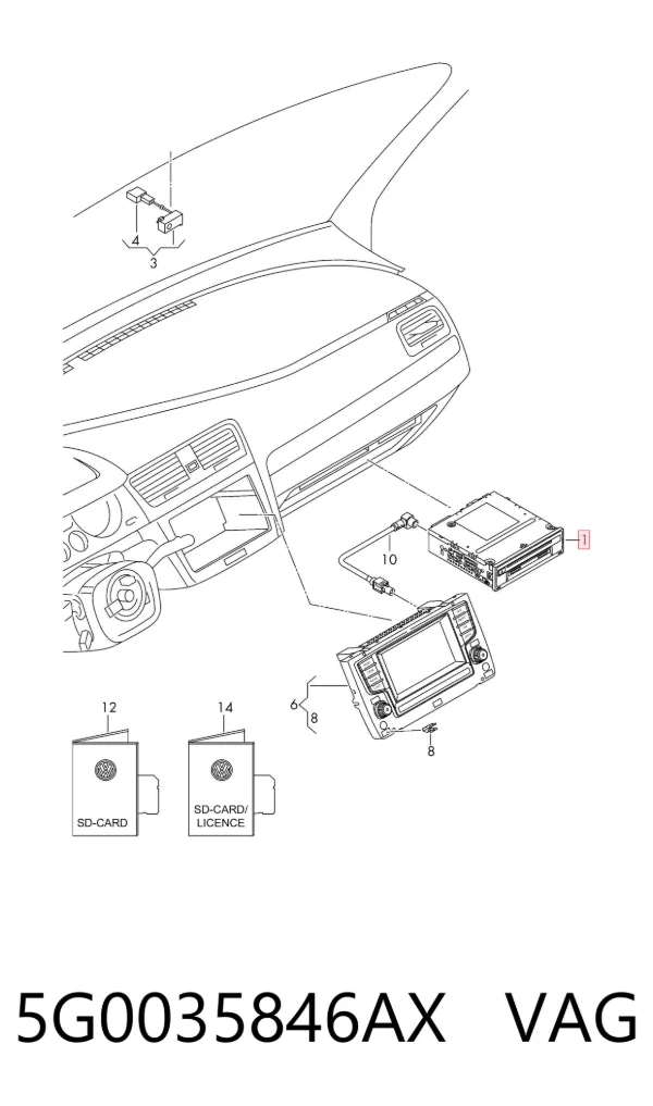  5G0035846AX VAG