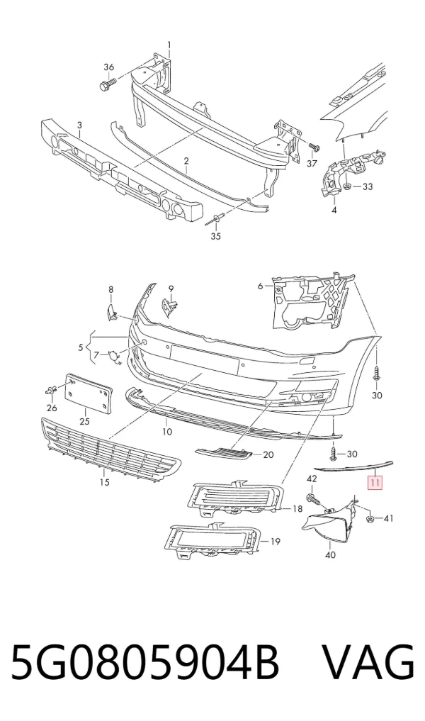  5G0805904B VAG
