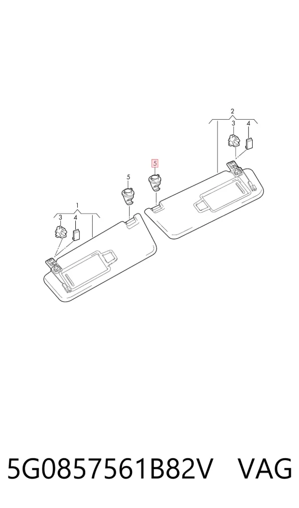  5G0857561B82V VAG