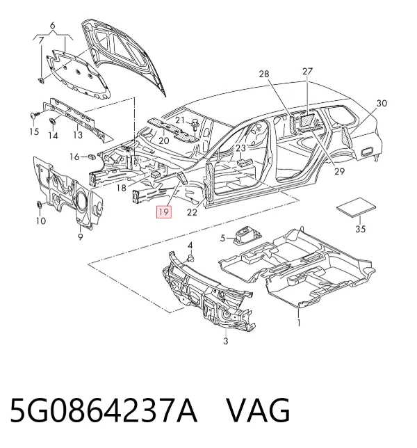  5G0864237A VAG