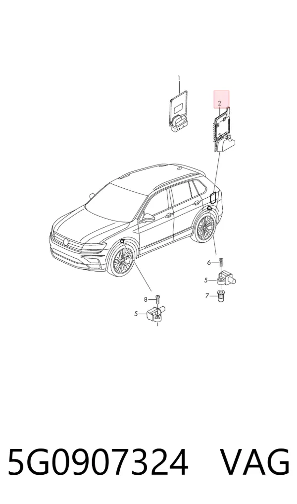  5G0907324 VAG