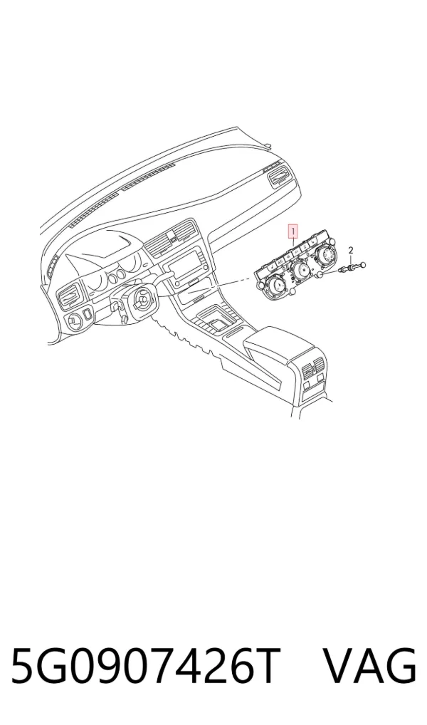  5G0907426T VAG