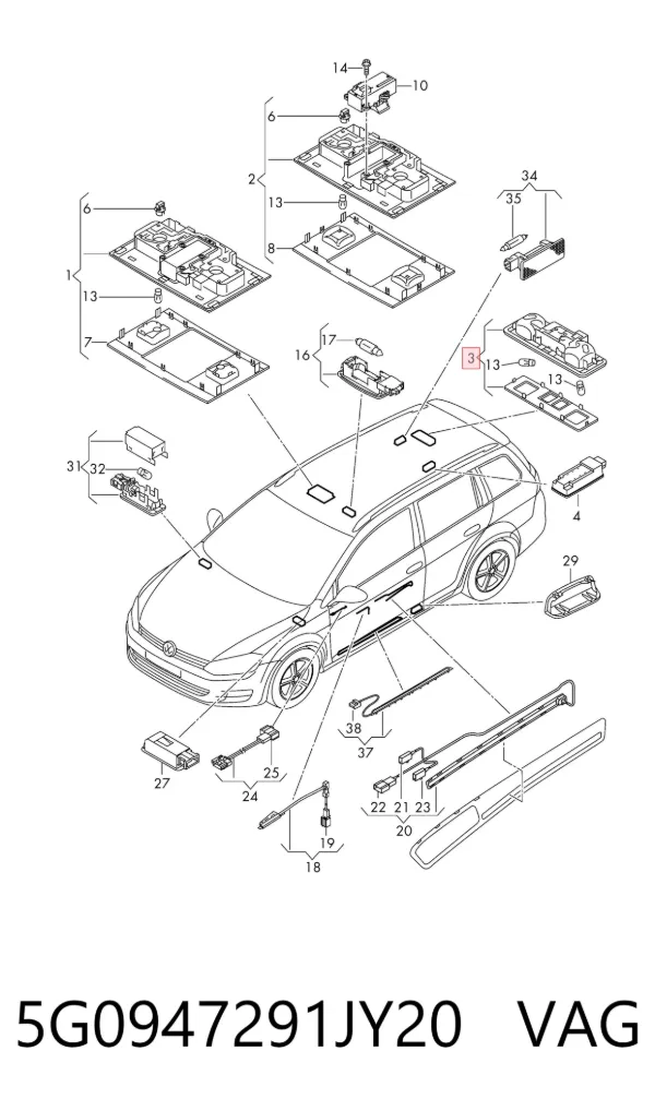  5G0947291JY20 VAG