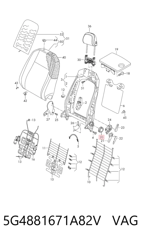  5G4881671A82V VAG
