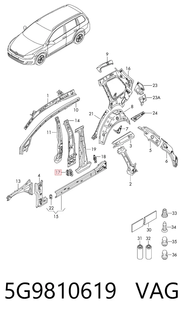  5G9810619 VAG
