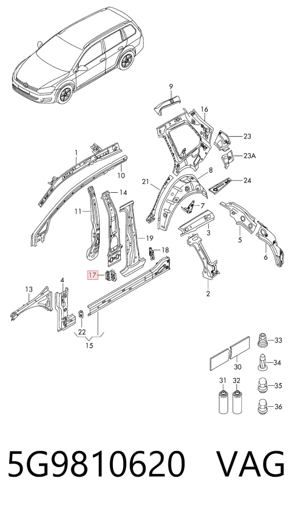  5G9810620 VAG