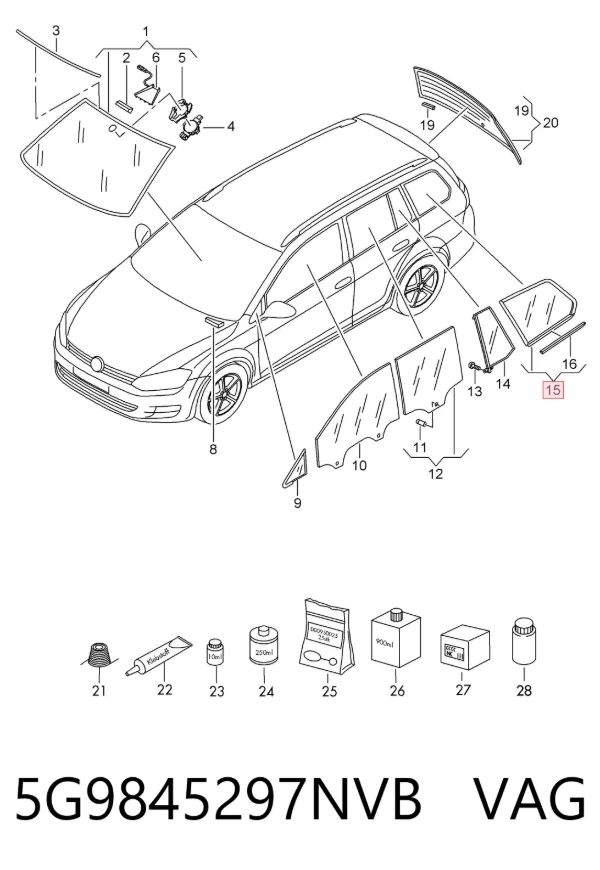  5G9845297NVB VAG
