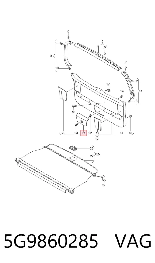  5G9860285 VAG
