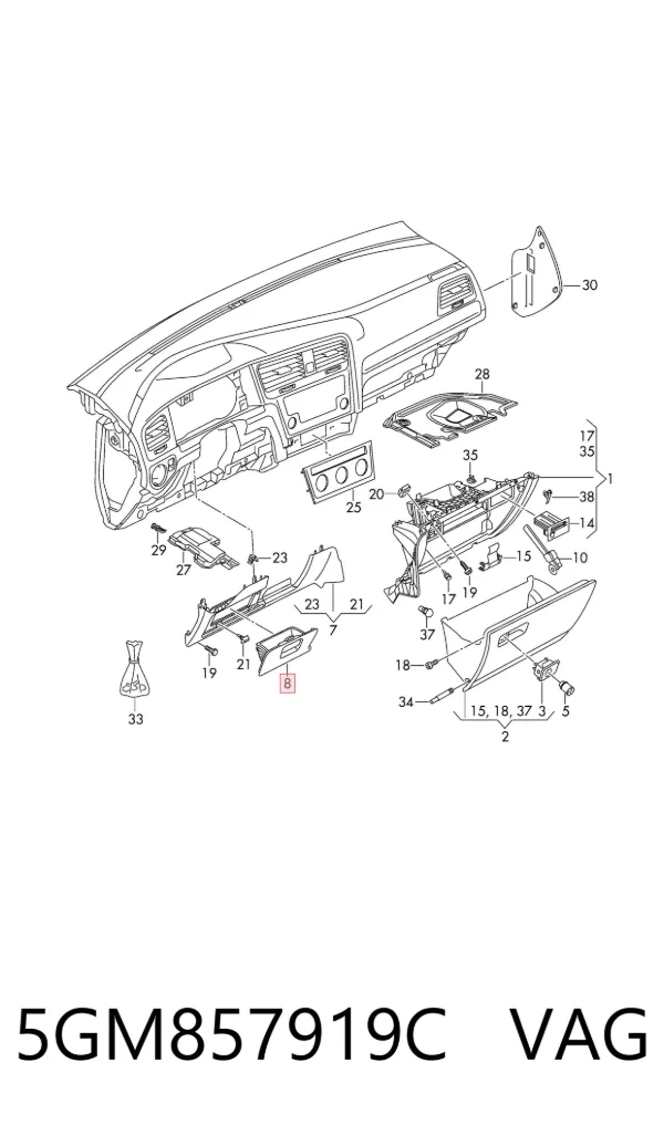  5GM857919C VAG
