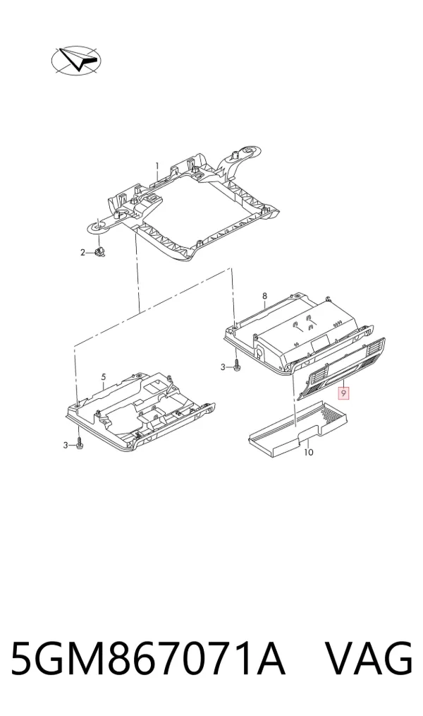  5GM867071A VAG