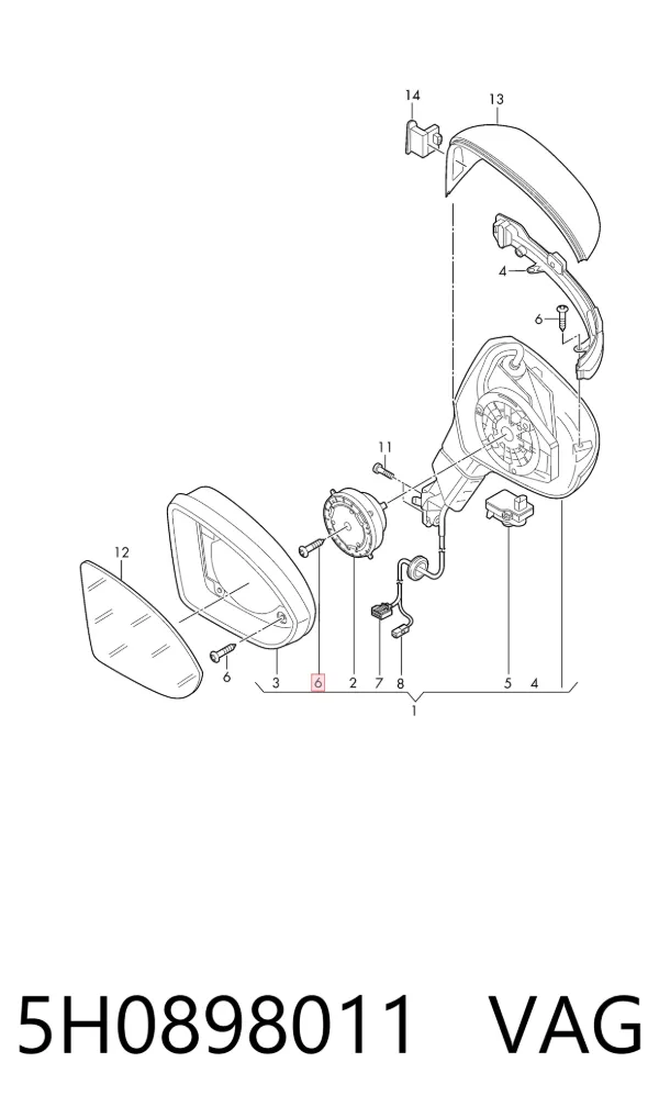  5H0898011 VAG