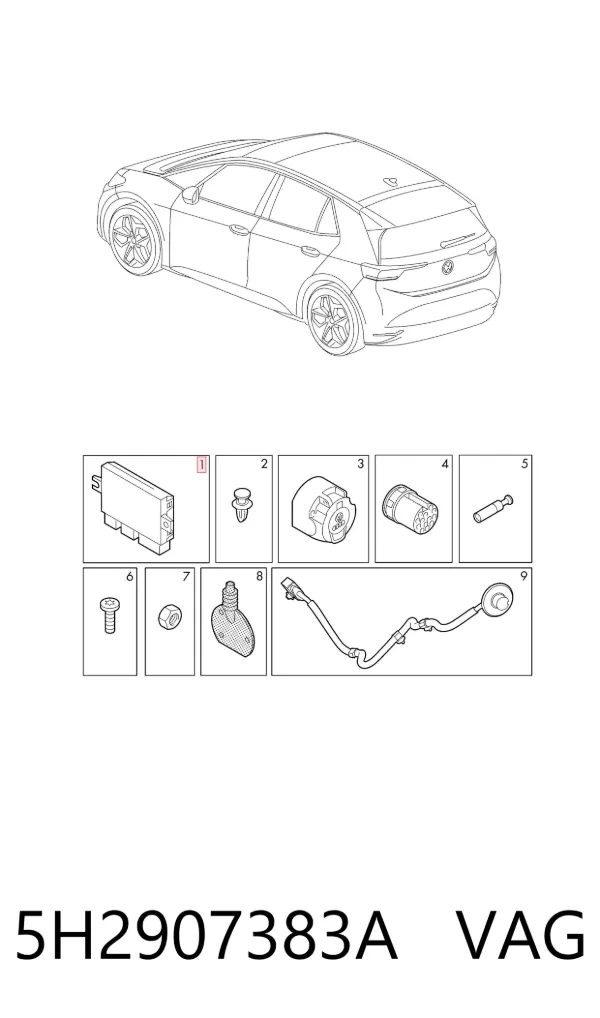 5H2907383A VAG