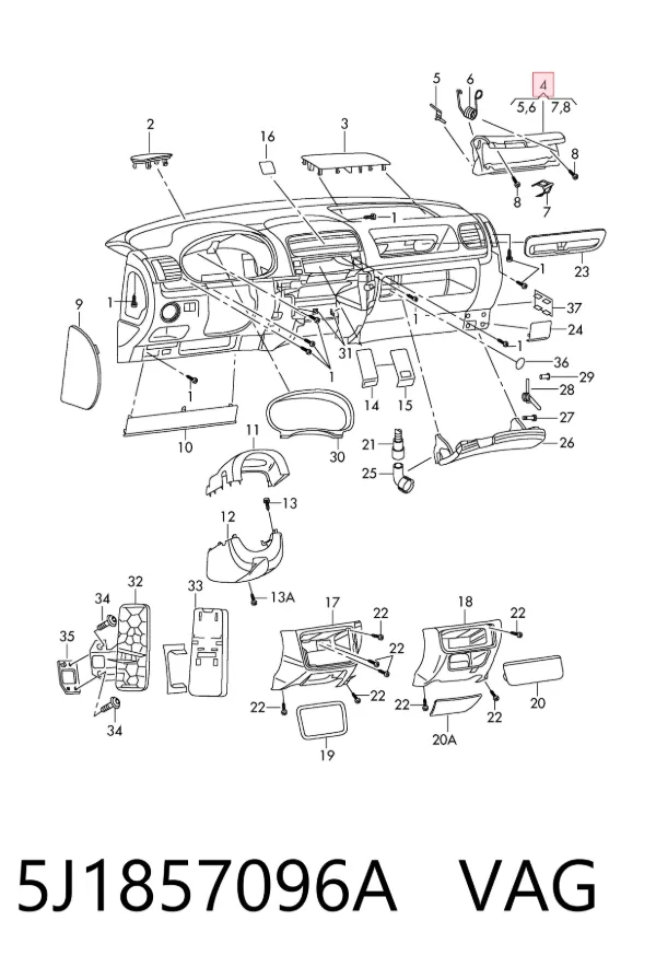  5J1857096A VAG