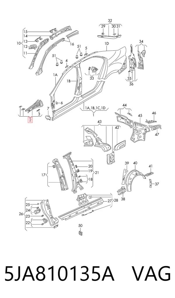  5JA810135A VAG