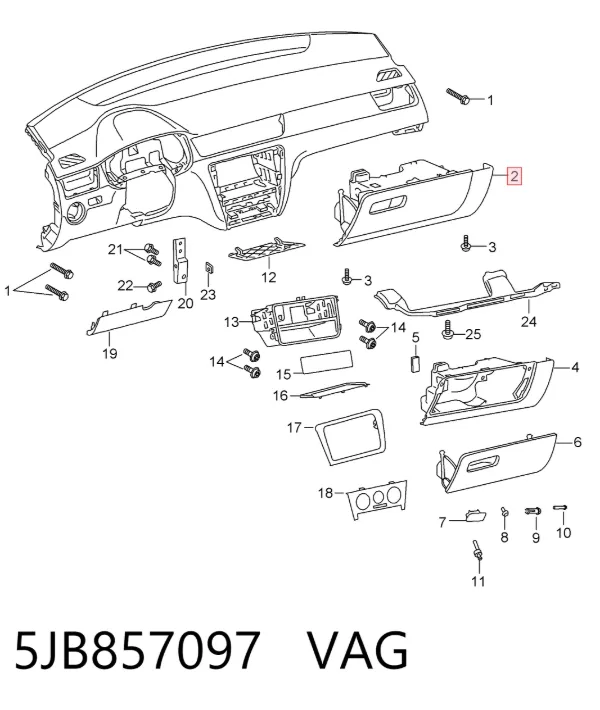  5JB857097 VAG