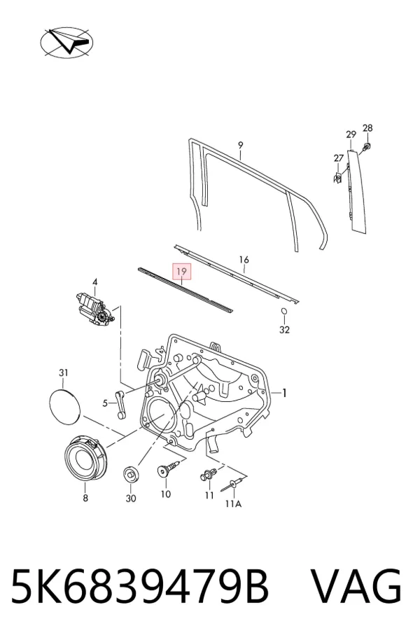  5K6839479B VAG