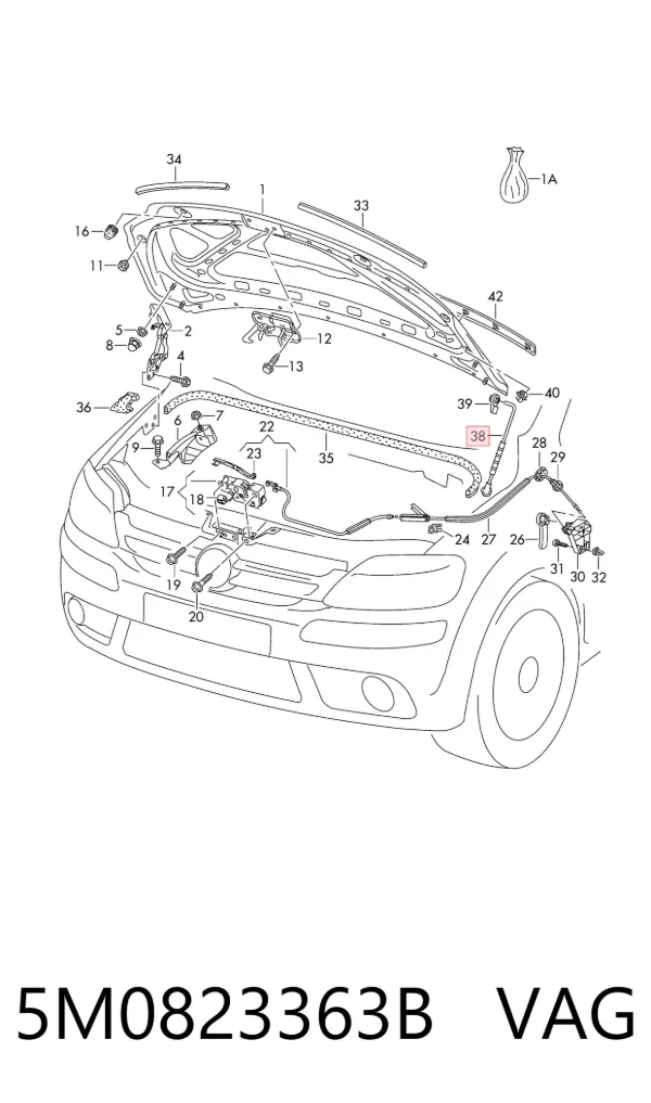  5M0823363B VAG