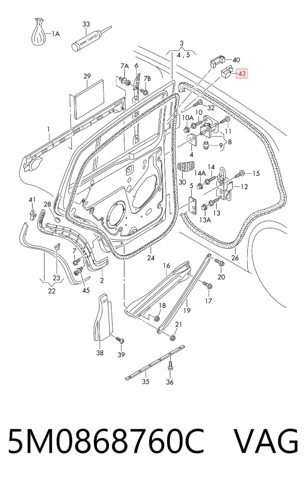  5M0868760C VAG