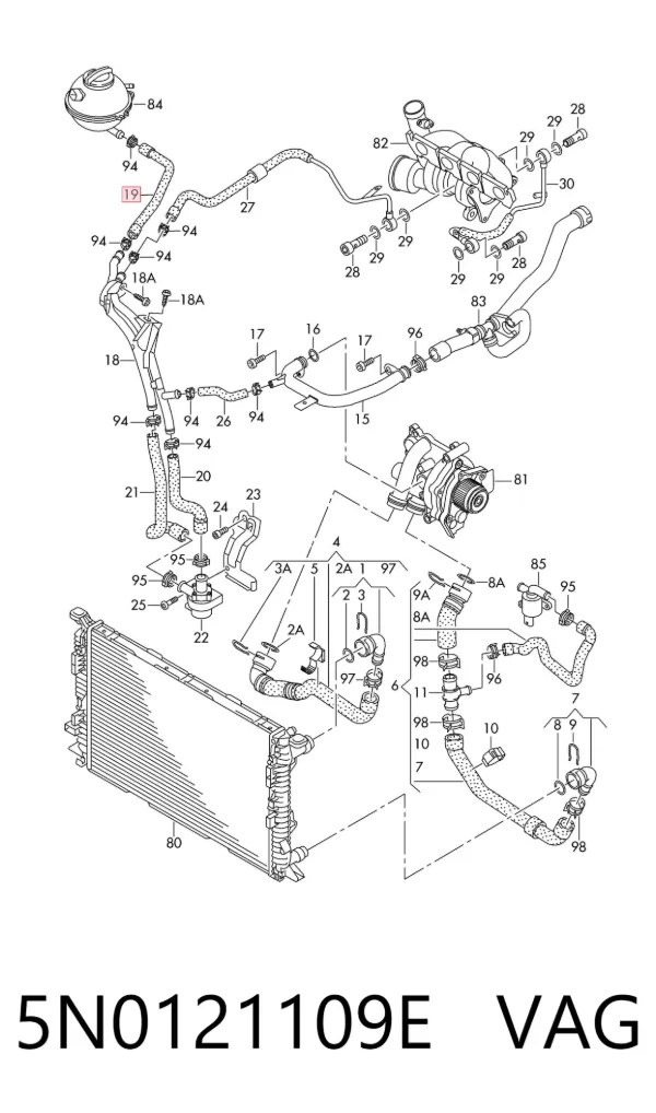  5N0121109E VAG