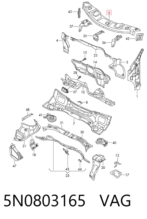  5N0803165 VAG
