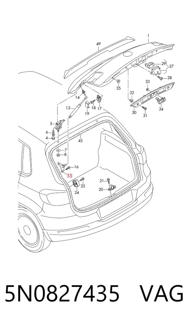  5N0827435 VAG