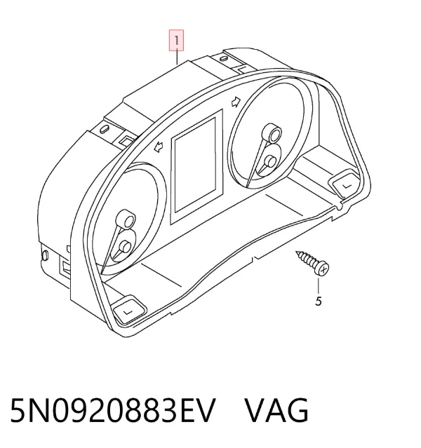 Панель приборов 5N0920883EV VAG