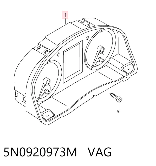 Панель приборов 5N0920973M VAG
