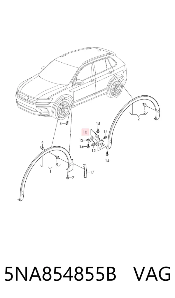  5NA854855B VAG
