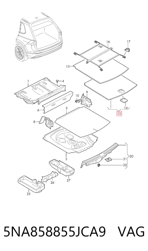  5NA858855JCA9 VAG