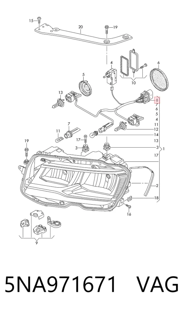  5NA971671 VAG
