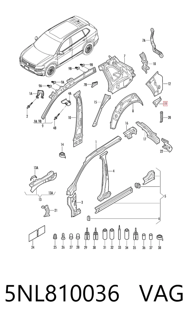  5NL810036 VAG