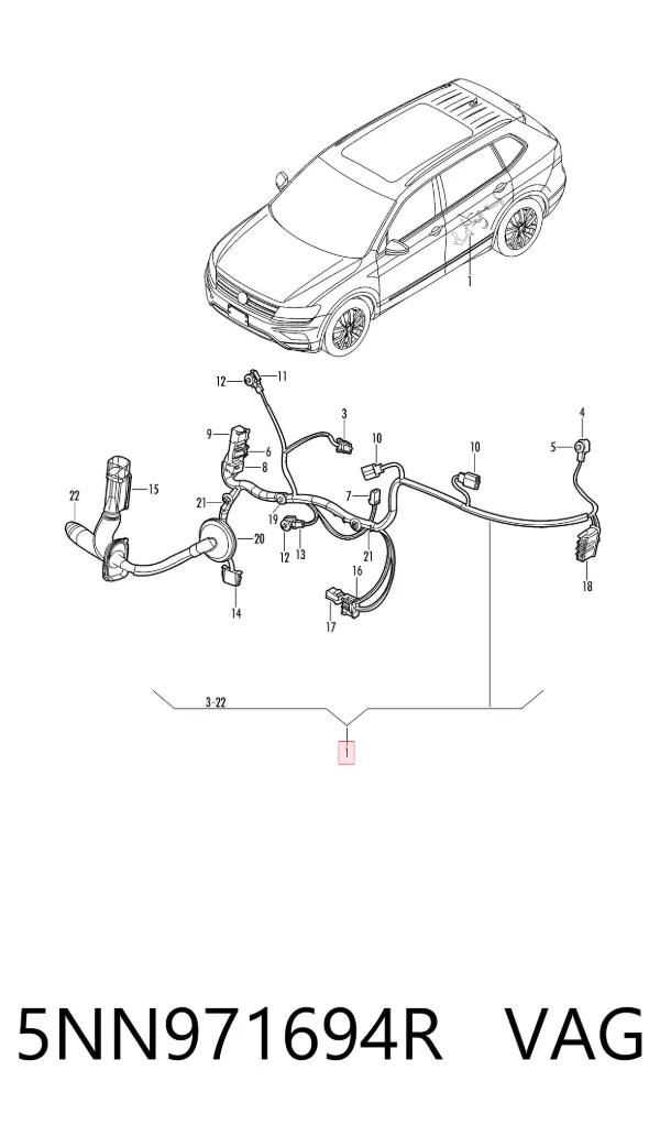  5NN971694R VAG