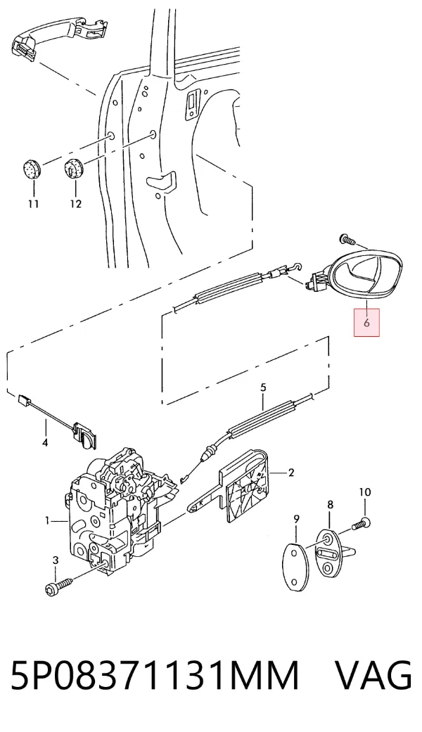  5P08371131MM VAG
