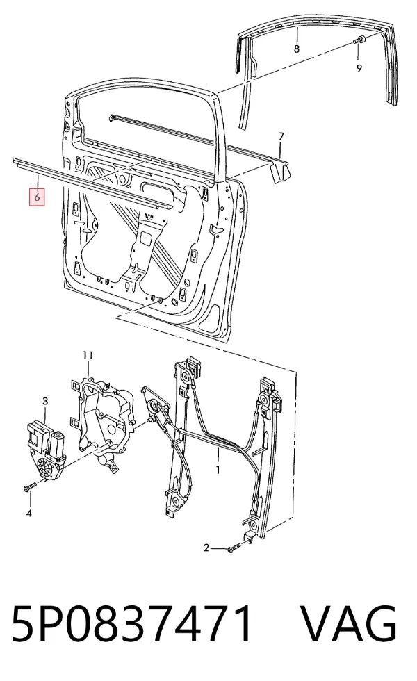  5P0837471 VAG