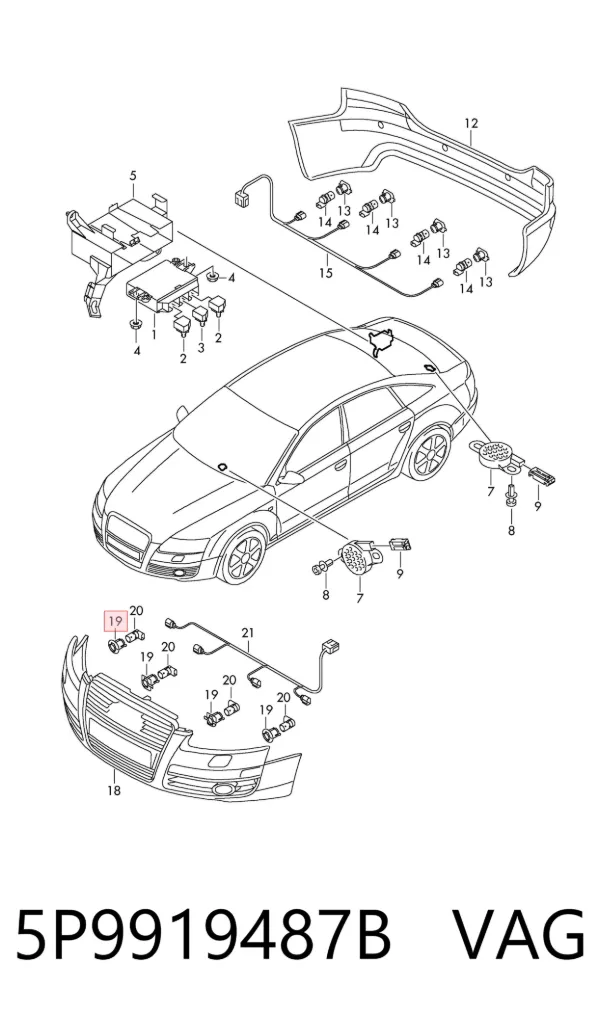  5P9919487B VAG