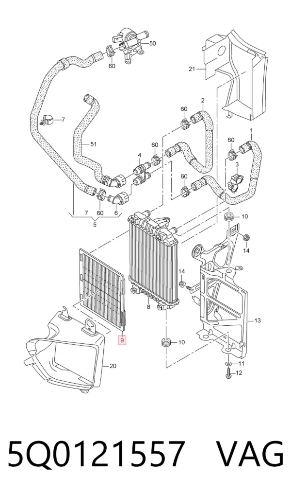  5Q0121557 VAG