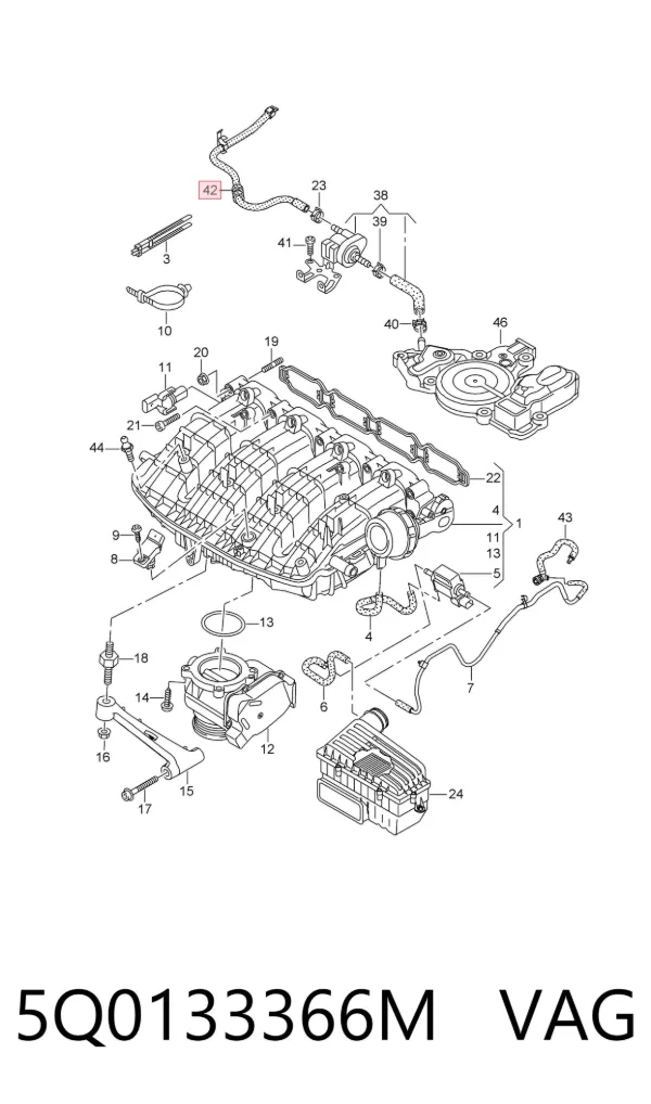  5Q0133366M VAG