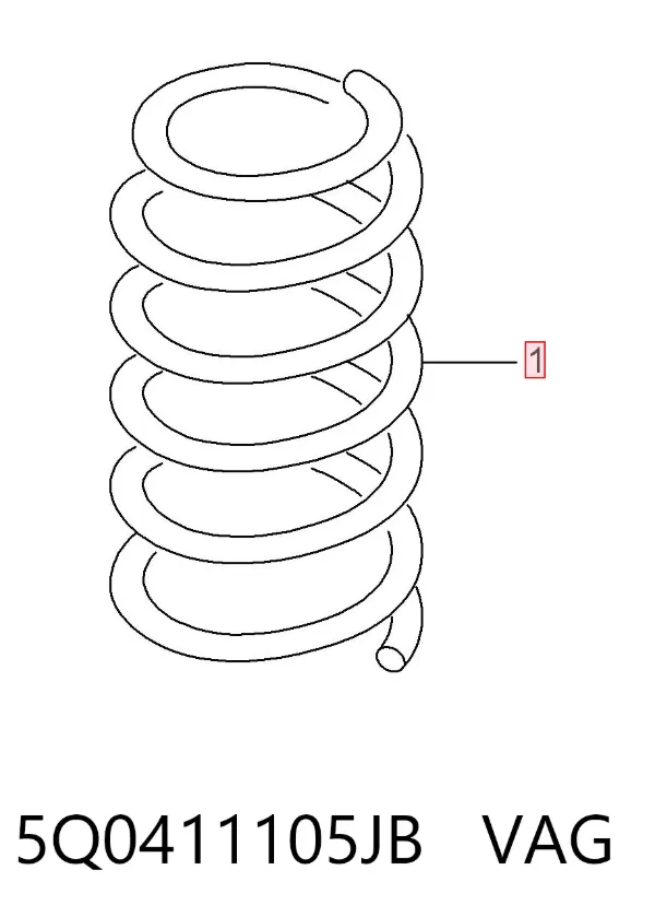 Передняя пружина 991397 Sachs